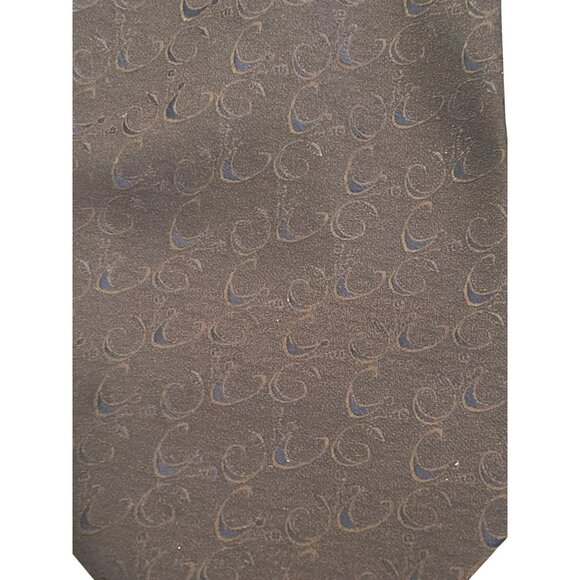 Valentino Garavani Dark Purple Silk Cravate Tie Handmade Made in Italy Work - Picture 2 of 4